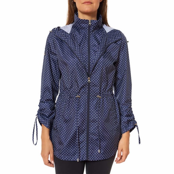 Jones New York Women's Packable Rain Jacket - Picture 2 of 4